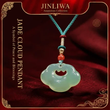 Jade Cloud Ruyi Lock Pendant Tuya